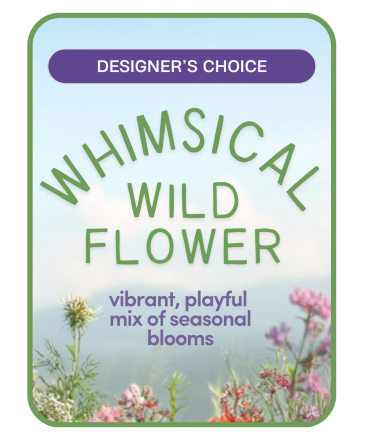 Whimsical Wildflower – Locally Grown Flower Arrangement in Kannapolis, NC | MIDWAY FLORIST OF KANNAPOLIS