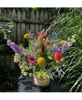 Whimsical Wildflower Floral Arrangement