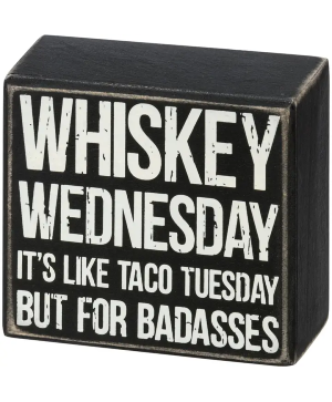 Whiskey Wednesday Block 
