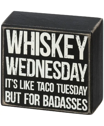 Whiskey Wednesday Block 
