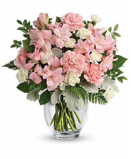Whisper Soft Bouquet vase