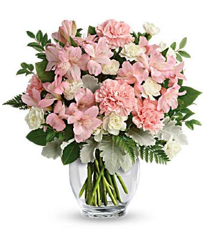 WHISPER SOFT FLOWER ARRANGEMENT