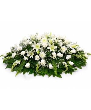 Whispering Grace Casket Cover