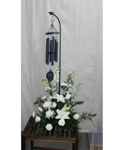 Whispering Light Florals Surrounding Chime