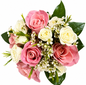 Whispering Petals Hand Bouquet