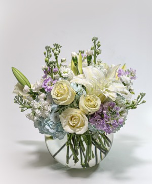 Whispering Sky Vase Arrangement