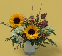Whispers of Autumn Fall Flowers
