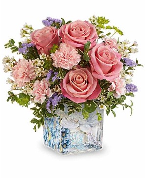 Whispers of Grace Bouquet Cube