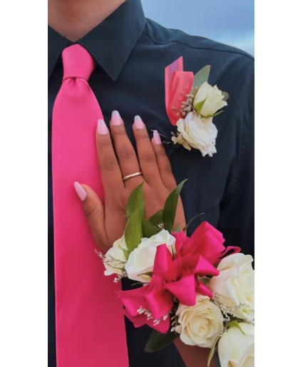 strapless open back dress Red Velvet Cake Sola Flower Boutonniere – Woodland Flower Co