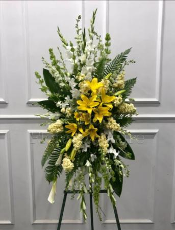 White And Yellow Spray 