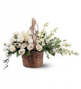 WHITE BASKET 