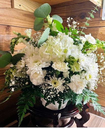White Basket basket