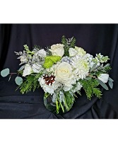 White Bliss Vase Arrangement