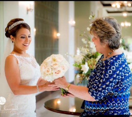 White bouquet  Bridal bouquet 