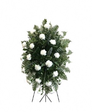 White Carnations  Silk( 3 day in advance 