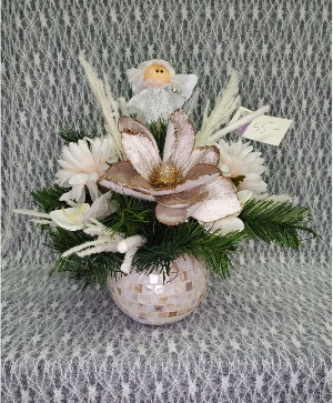 White Christmas Arrangement 