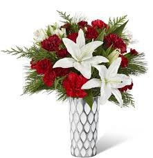 White Loving Gift Flower Arrangement