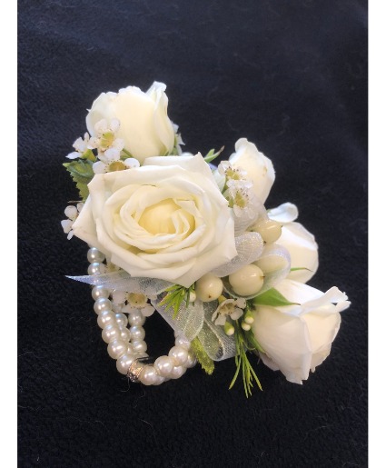 White classic Corsage