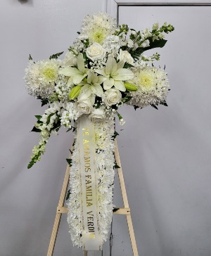 White clouds cross  Funeral 