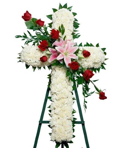 White Cross Standing