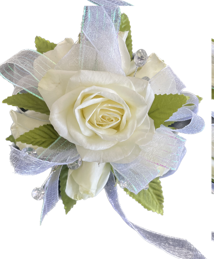 White Dreams Corsage Corsage