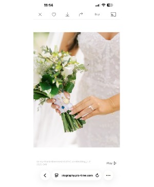 White Elegance  Bouquet 