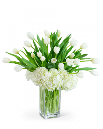 White Elegance Flower Arrangement