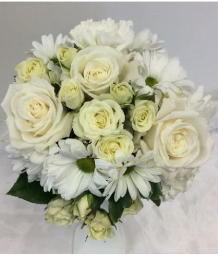 Sweet White Handheld Bouquet