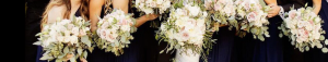 White Floral inspiration  Wedding Party