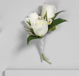 Mini Rose Boutonniere Available in other colors please call.