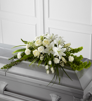 White modern designe casquet Casquet Cover