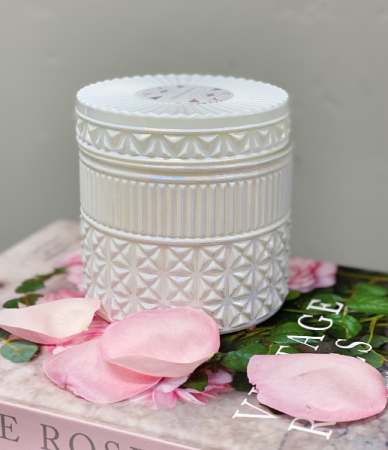 White Opal Candle 