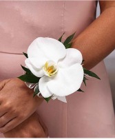 WHITE PHAELENOPSIS ORCHID CORSAGE CORSAGE