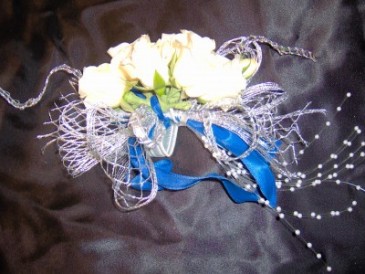 White Prom Corsage in Spring Green, WI | Prairie Flowers & Gifts