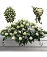 White Rose 3 Piece Set sympathy 