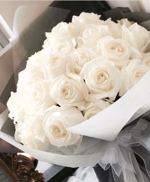 White Rose Bouquet  