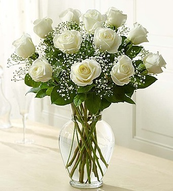 White Rose Bouquet
