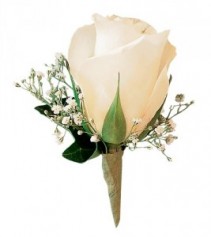 White Rose Boutonnieres