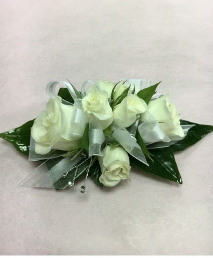 White rose bracelet  Other Colors Available 