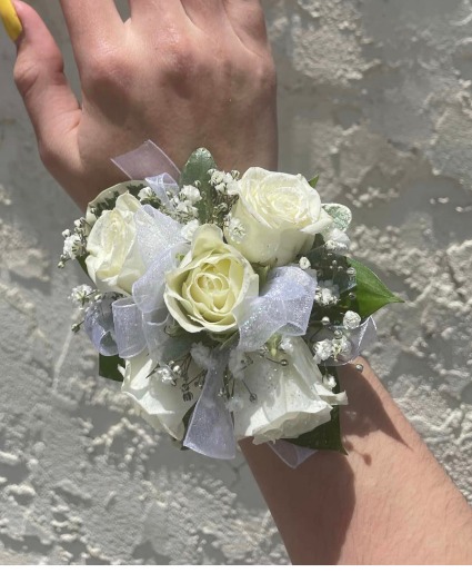 White Rose Corsage  