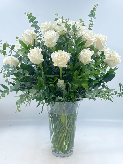 WHITE ROSES  ROSES 