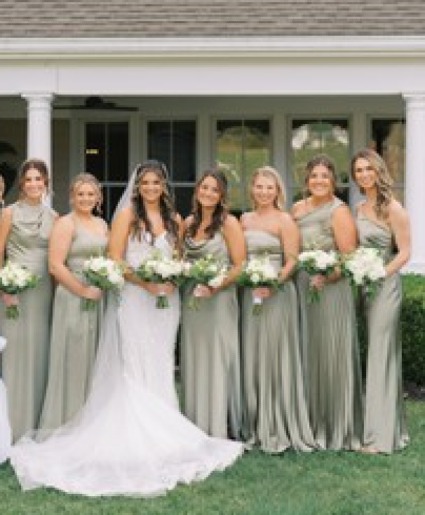 White & Sage Wedding Bouquets  Bouquet 