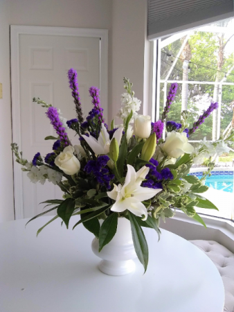 White Urn Lily 