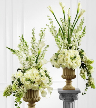 White Wedding Pieces  
