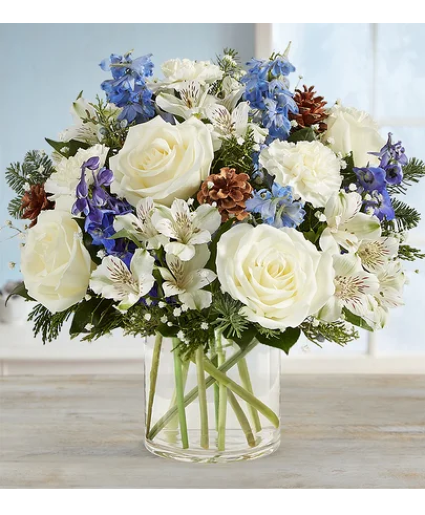 white X-Mas Bouquet  Christmas Gift