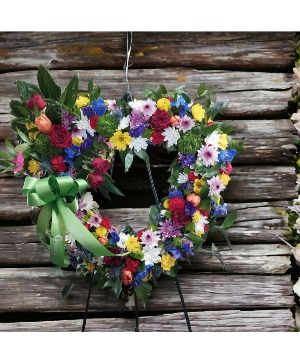 Whos colorful now Colorful open heart