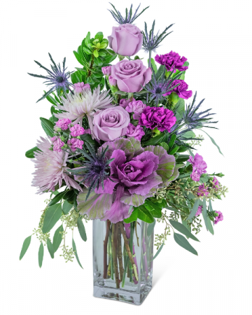 Wild Amethyst Flower Arrangement