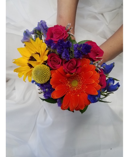 Wild Child hand held bouquet