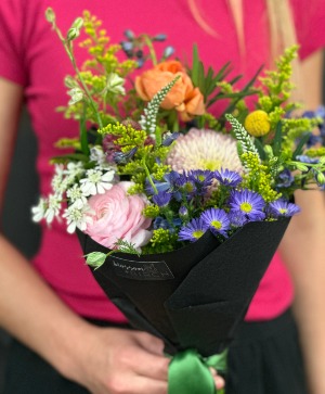Wild Nebraska Wrapped Bouquet 