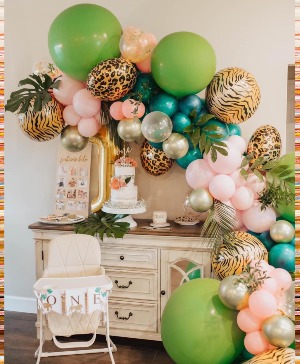 WILD ONE BALLOONS BIRTHDAY BALLOONS 